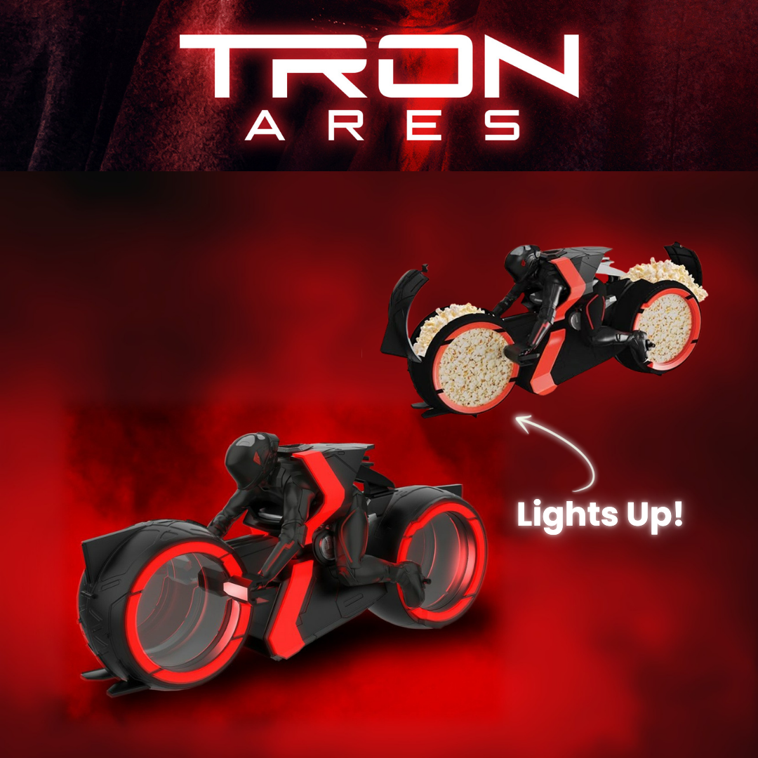 TRON: Ares 3D Light Cycle Popcorn Bucket