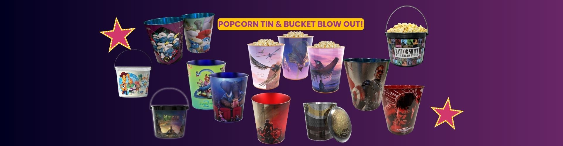 Popcorn Collectibles Blow-Out Sale at shop.film.ca!