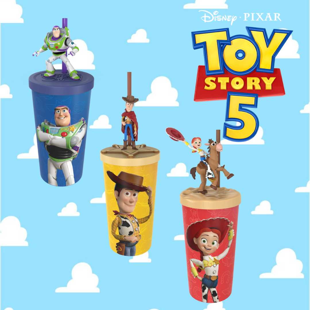 Toy Story 32oz Tumbler with 3D Character Lid (Buzz, Woody, or Jessie)