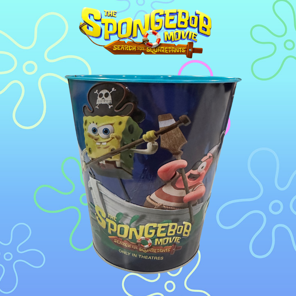 The SpongeBob Movie: Metal Popcorn Tin