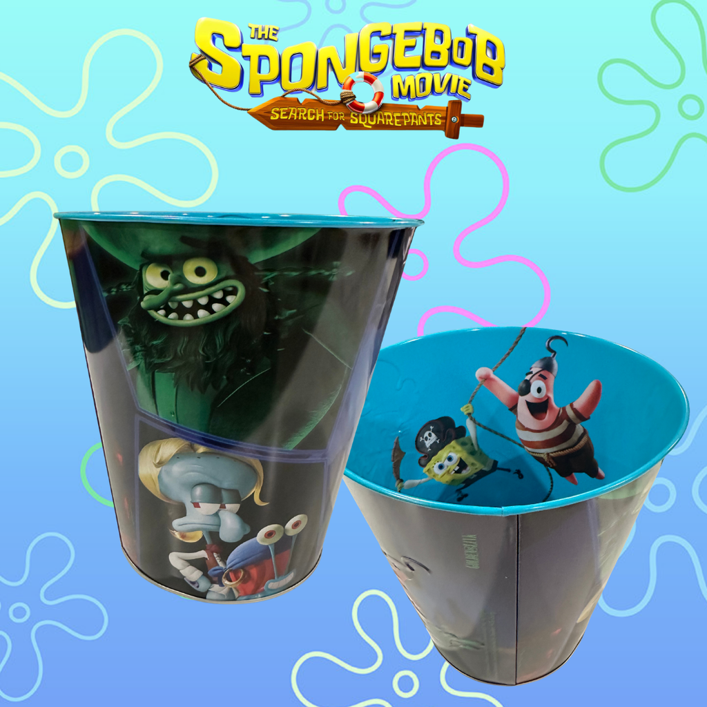 The SpongeBob Movie: Metal Popcorn Tin