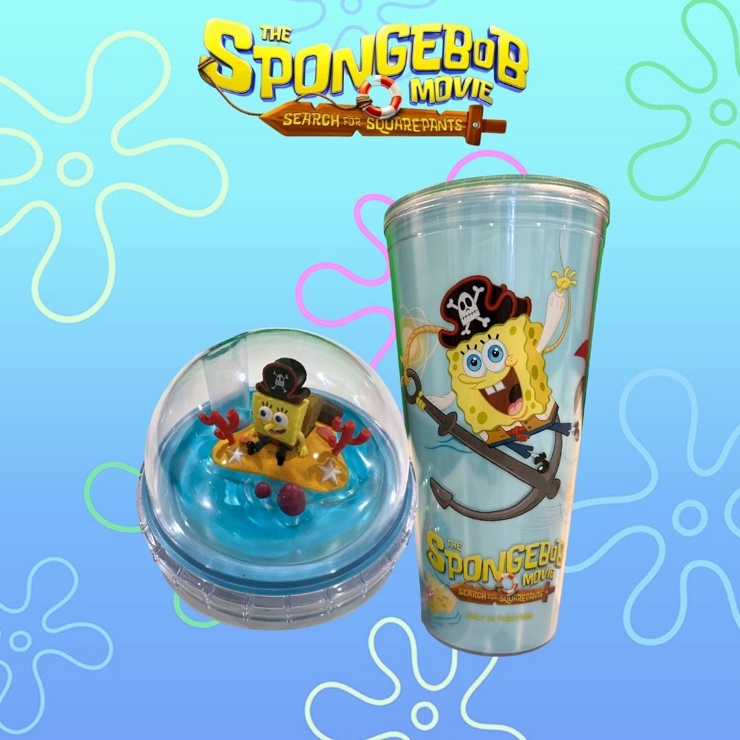 Spongebob Squarepants Pirate 20oz Dome Lid Tumbler
