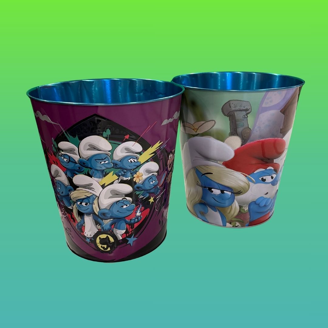 Smurfs Movie Popcorn Tin