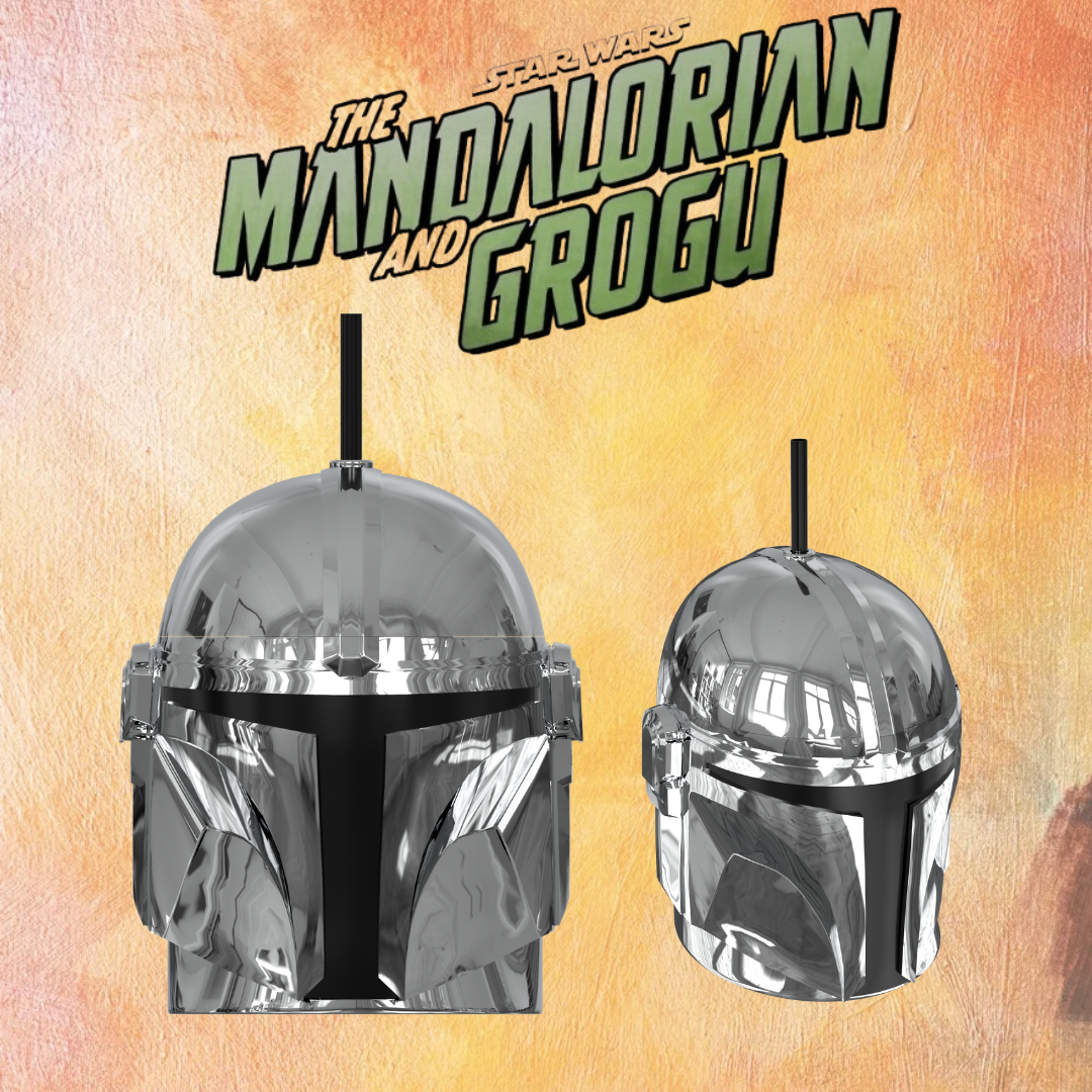Mandalorian Helmet 32oz 3D Bottle