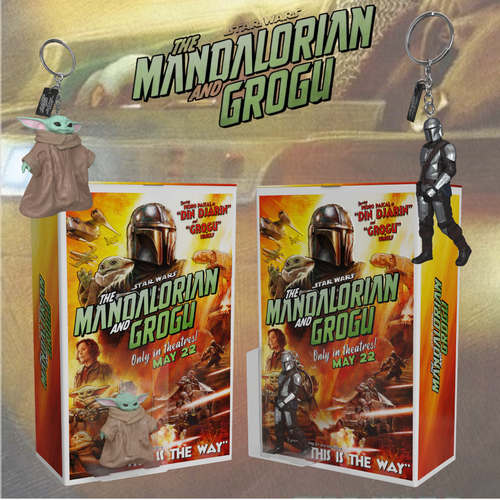 Mandalorian & Grogu Popcorn Tin with Keychain – Film.Ca Movie Shop