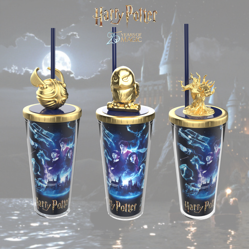 Harry Potter 25th Anniversary Molded Lid Tumbler