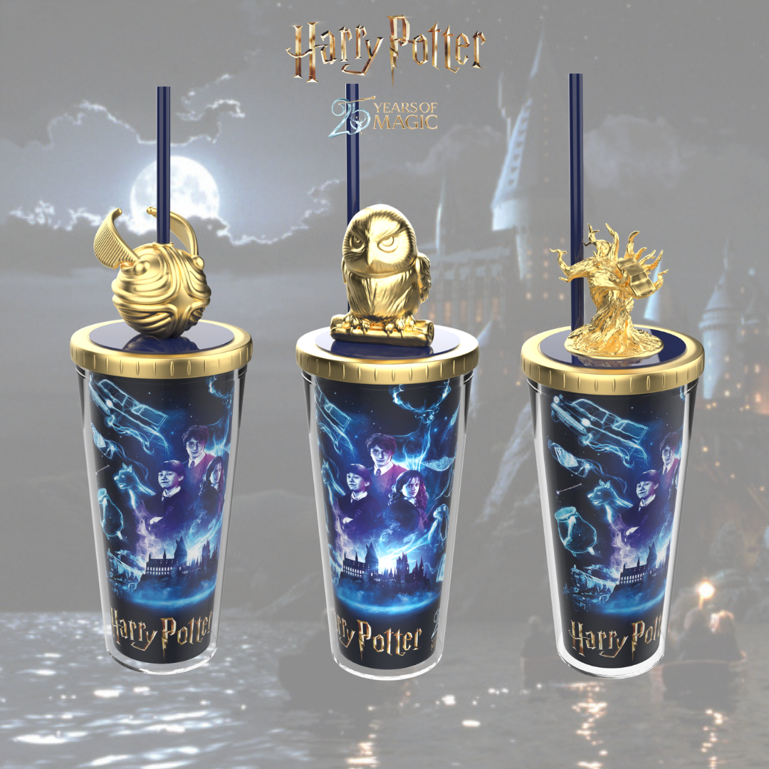 Harry Potter 25th Anniversary Molded Lid Tumbler
