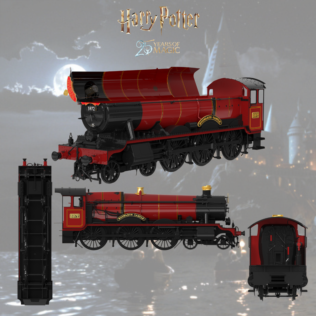 Harry Potter 25th Anniversary Hogwarts Express Popcorn Bucket