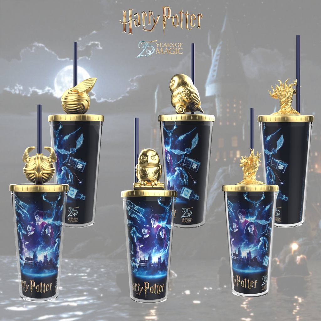 Harry Potter 25th Anniversary Molded Lid Tumbler