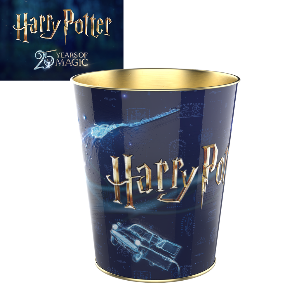 Harry Potter 25th Anniversary Metal Popcorn Bucket