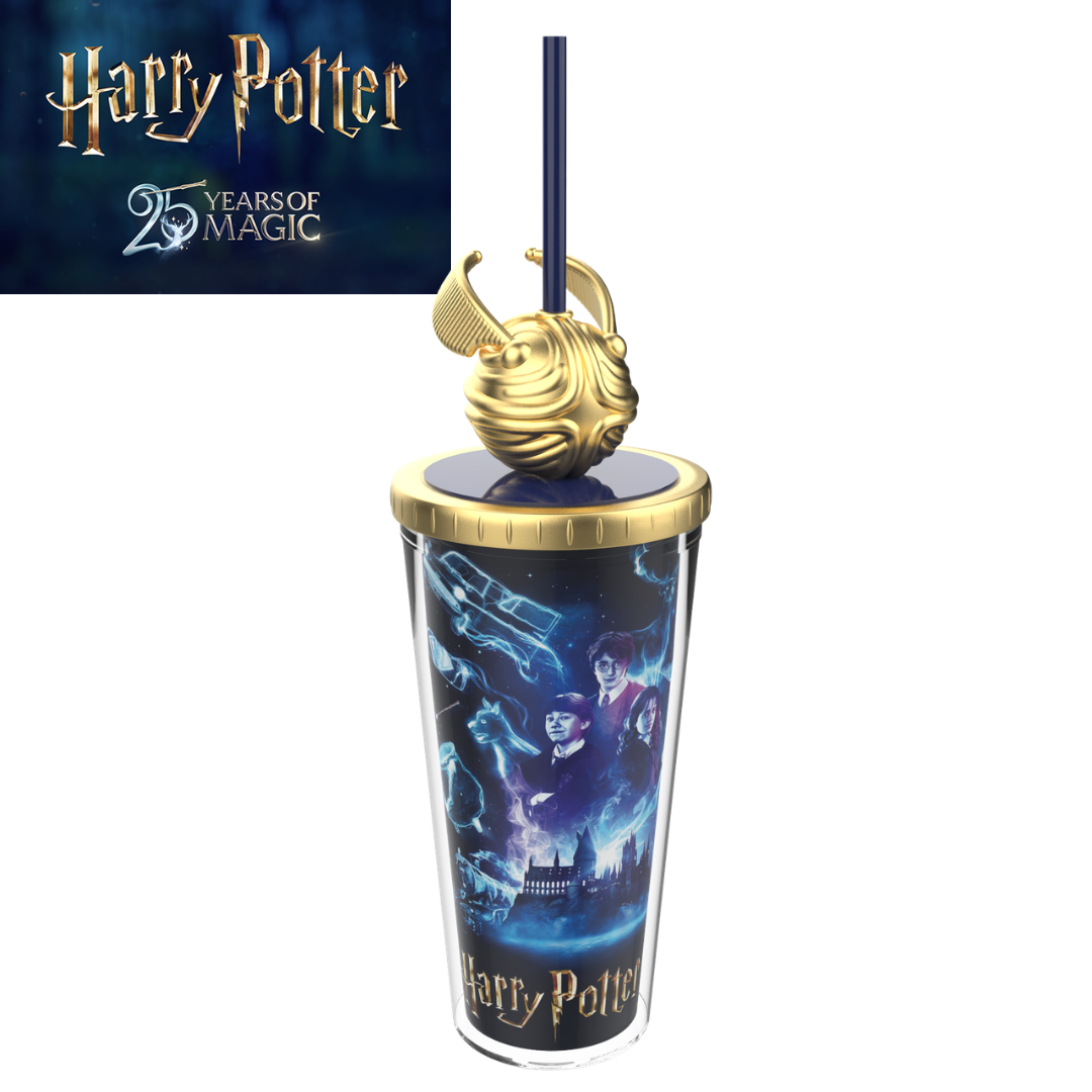 Harry Potter 25th Anniversary Molded Lid Tumbler