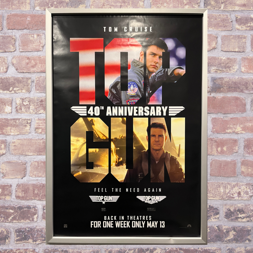 "Top Gun 40th Anniversary" Movie Poster