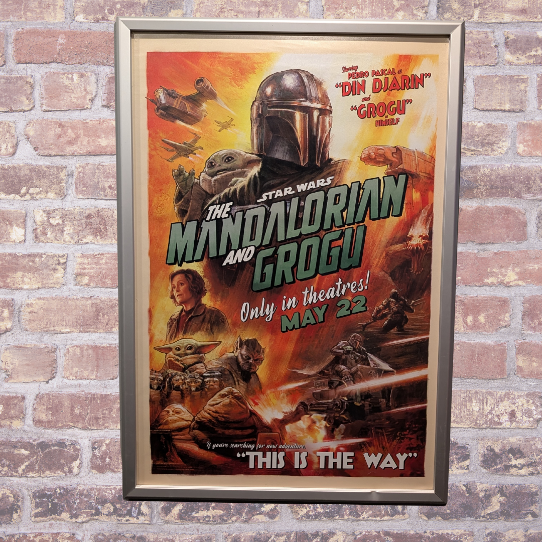 "Mandalorian & Grogu" Movie Poster (2 styles)