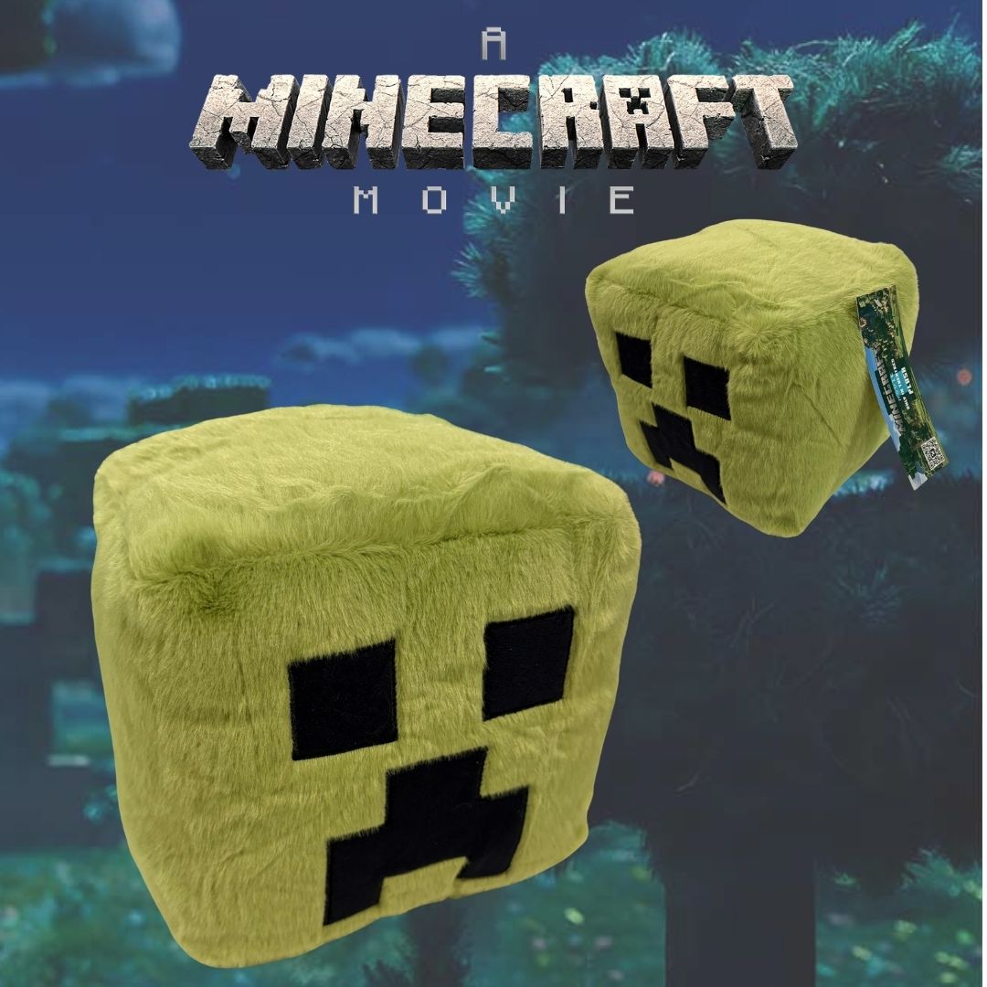 A Minecraft Movie: Creeper Head Plush
