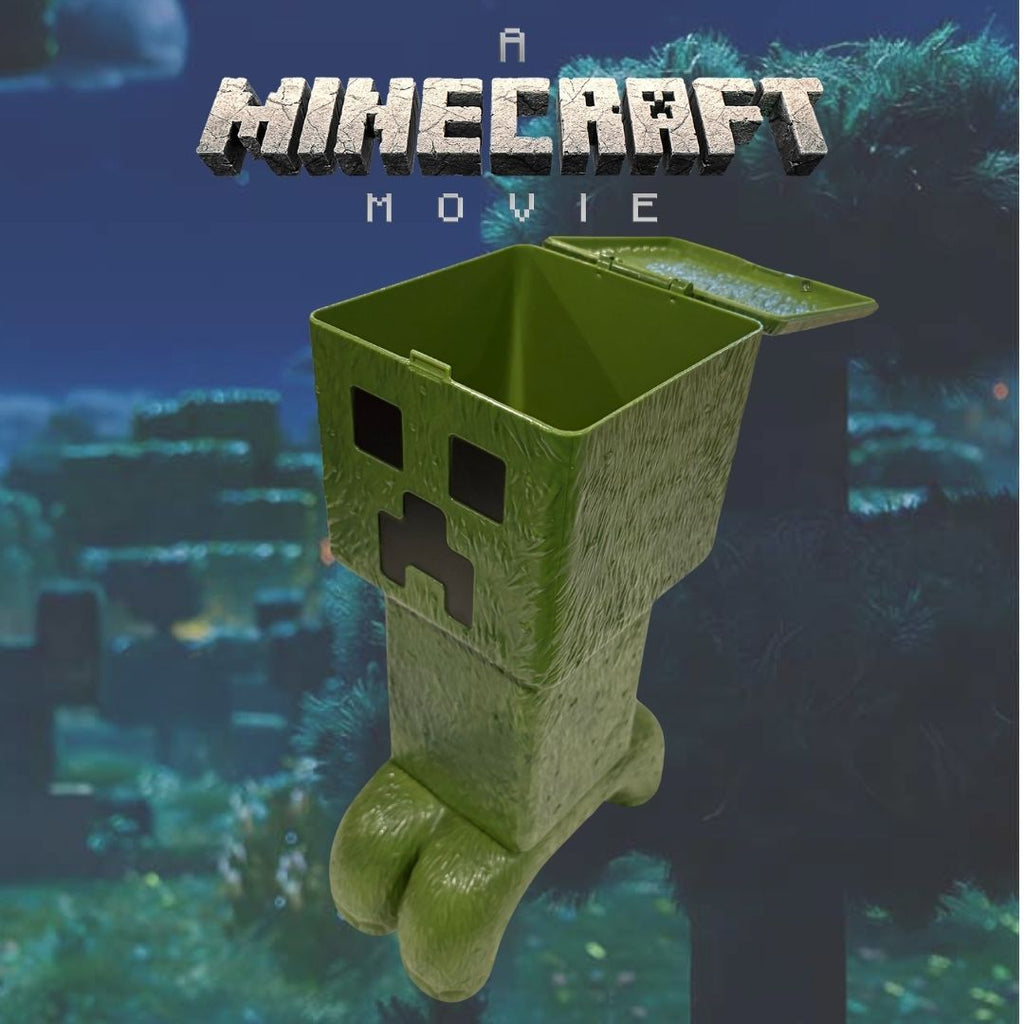 A Minecraft Movie: Creeper Popcorn Container