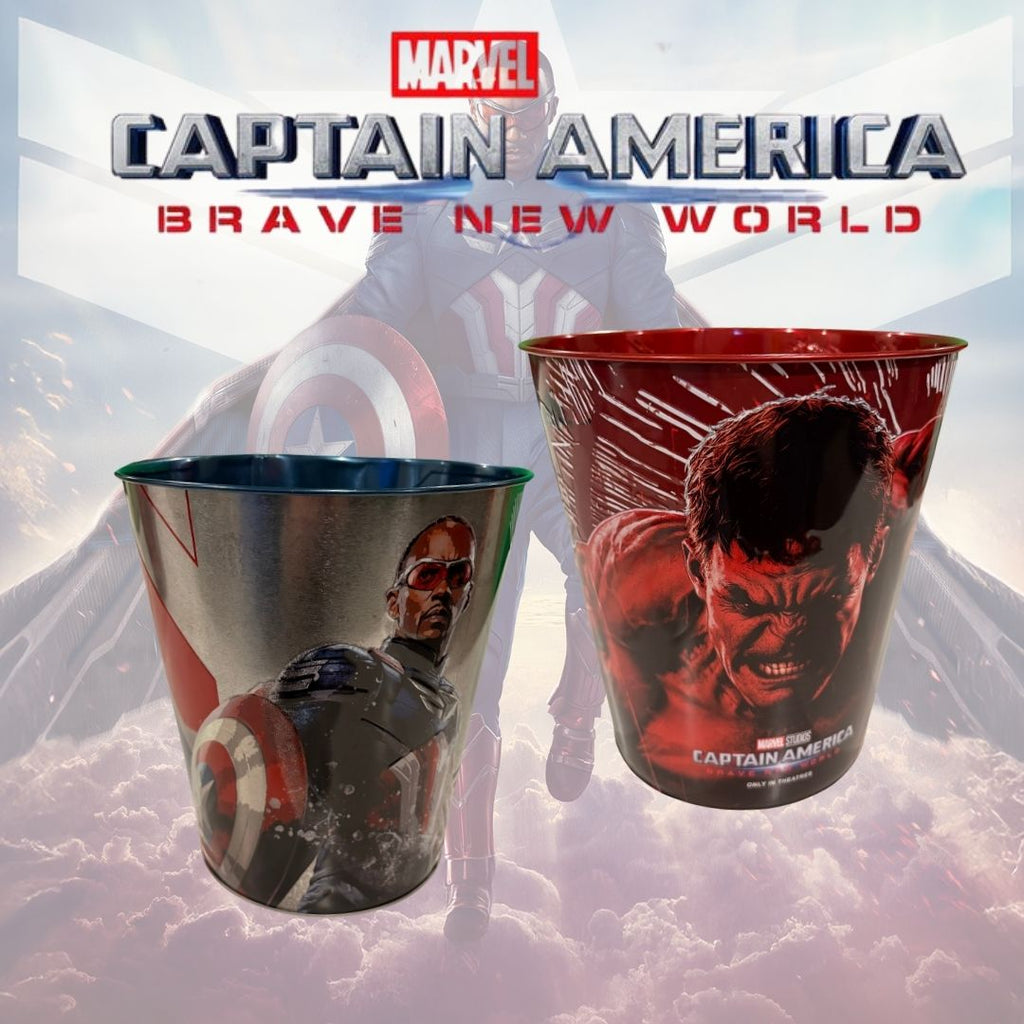Captain America: Brave New World Popcorn Tins