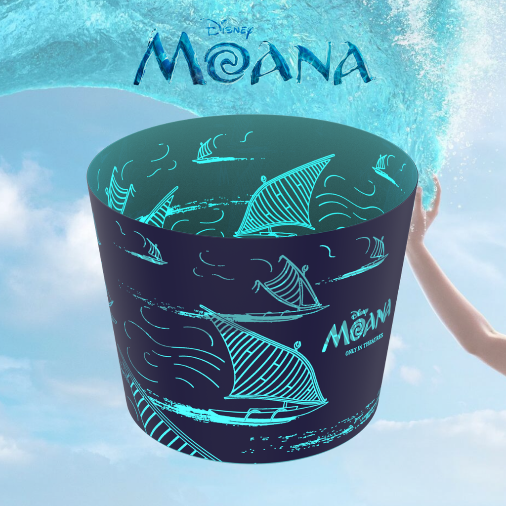 Moana 130oz Outrigger LED Popcorn Bucket