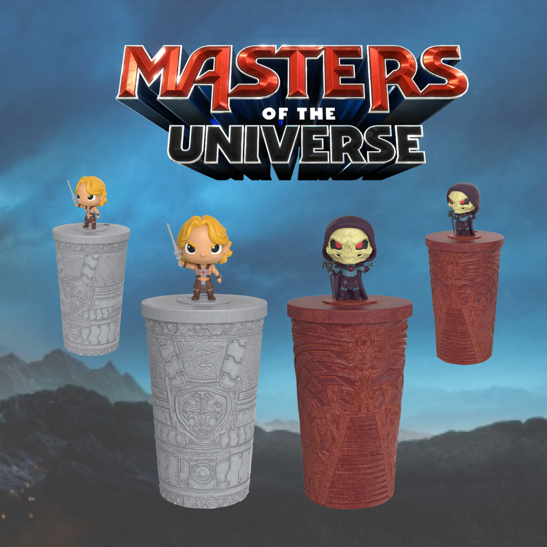 Masters of the Universe He-Man & Skeletor Totem Cup Set