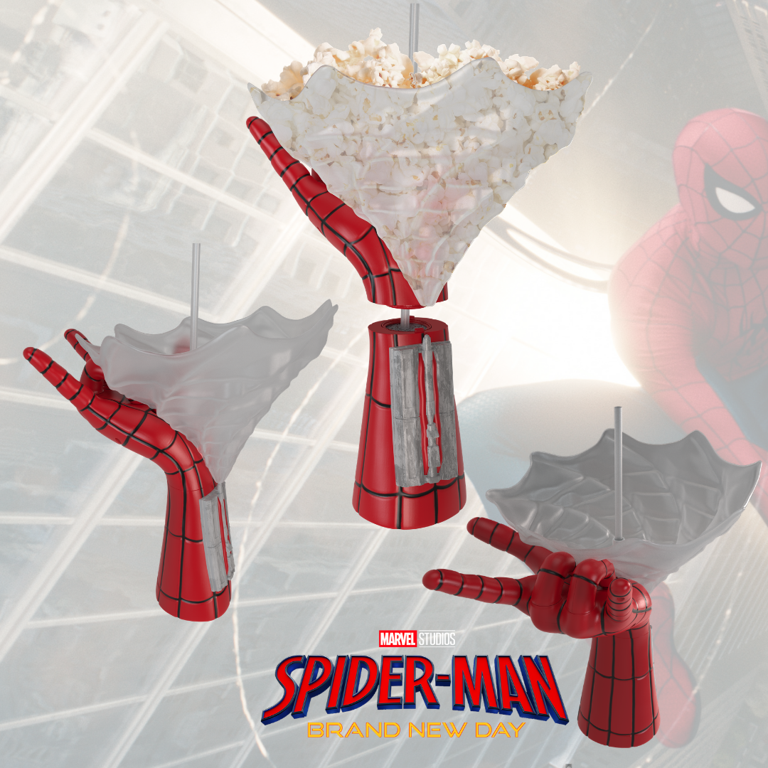 Spider-Man: Brand New Day Popcorn Bucket & Drink Container