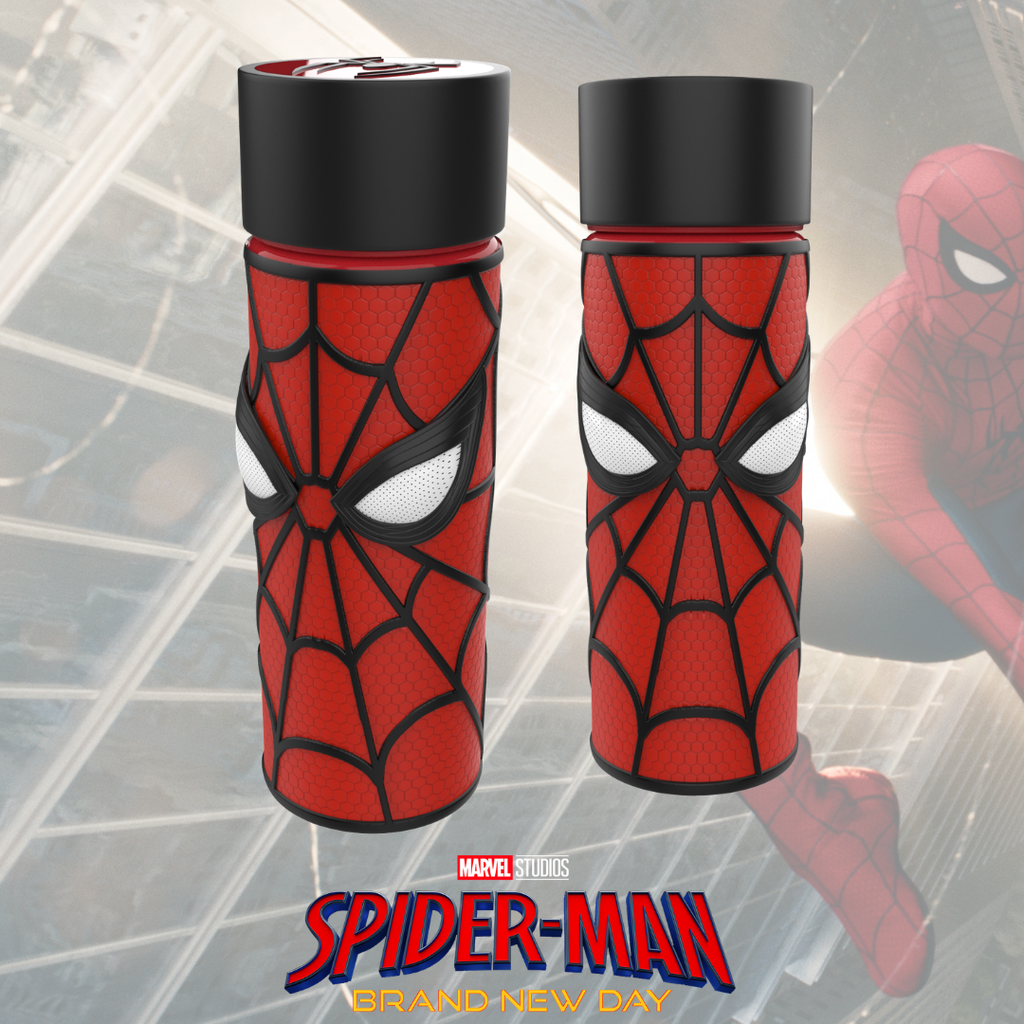 Spider-Man: Brand New Day 32oz Rubberized Water Bottle