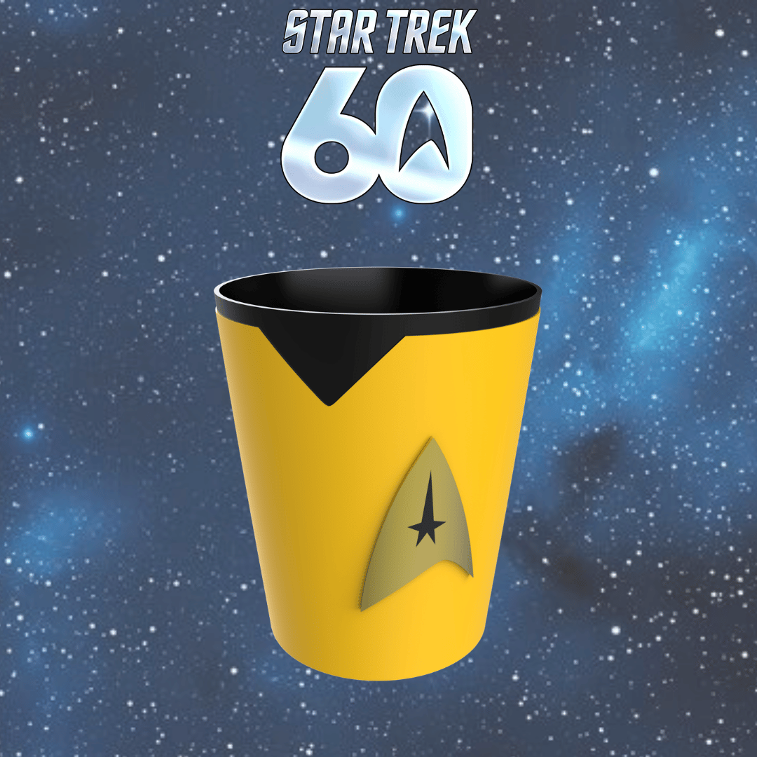 Star Trek 60th Anniversary Enterprise Uniform Popcorn Buckets