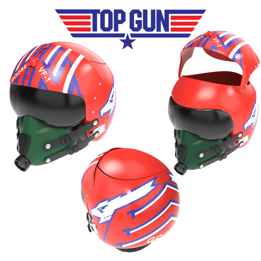 Top Gun 40th Anniversary 130oz Maverick or Goose Helmet Popcorn Bucket