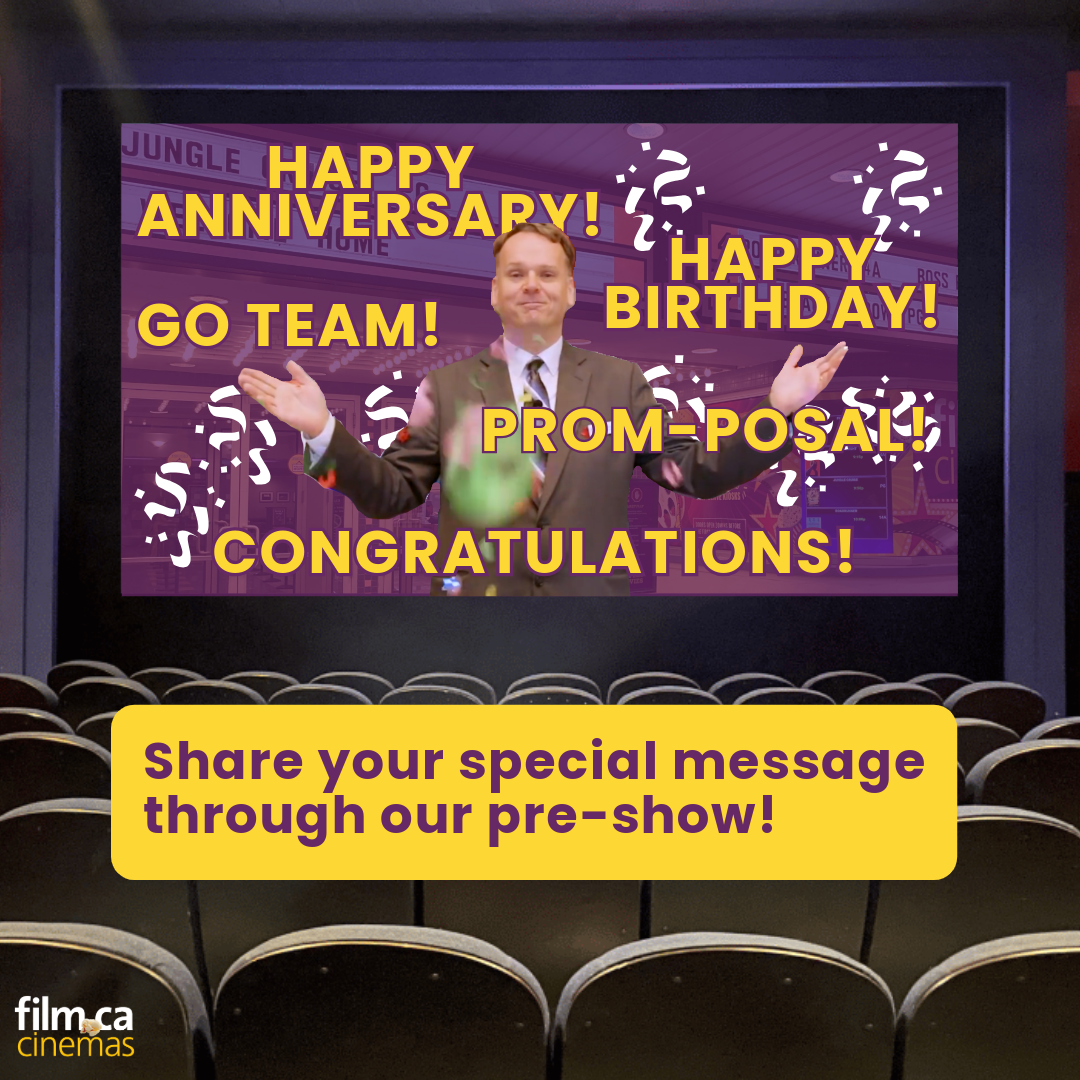 Pre-Show Personalization