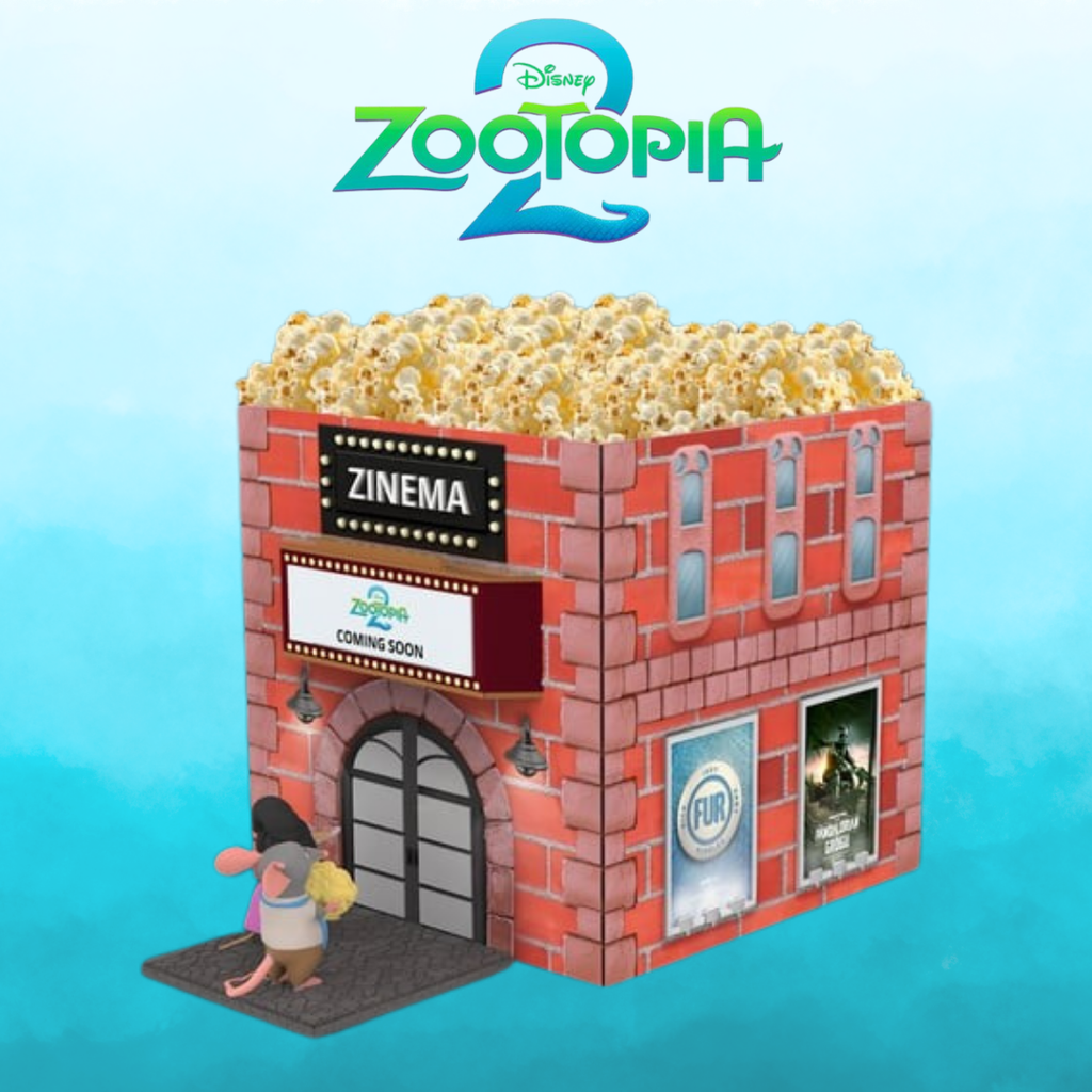 Zootopia 2 - Zinema Popcorn Tub