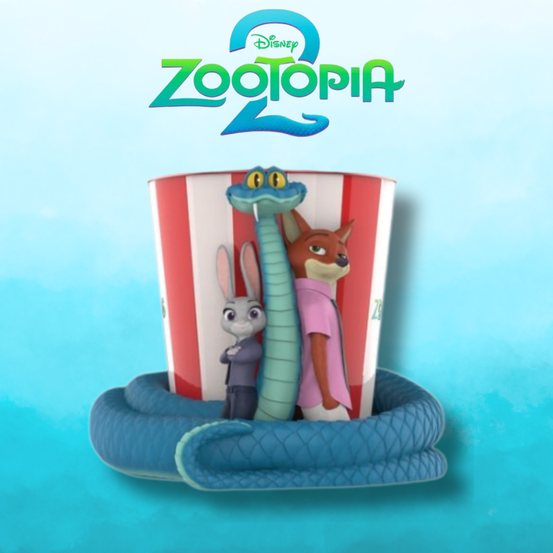 Zootopia 2 - Nick, Judy & Gary Popcorn Bucket