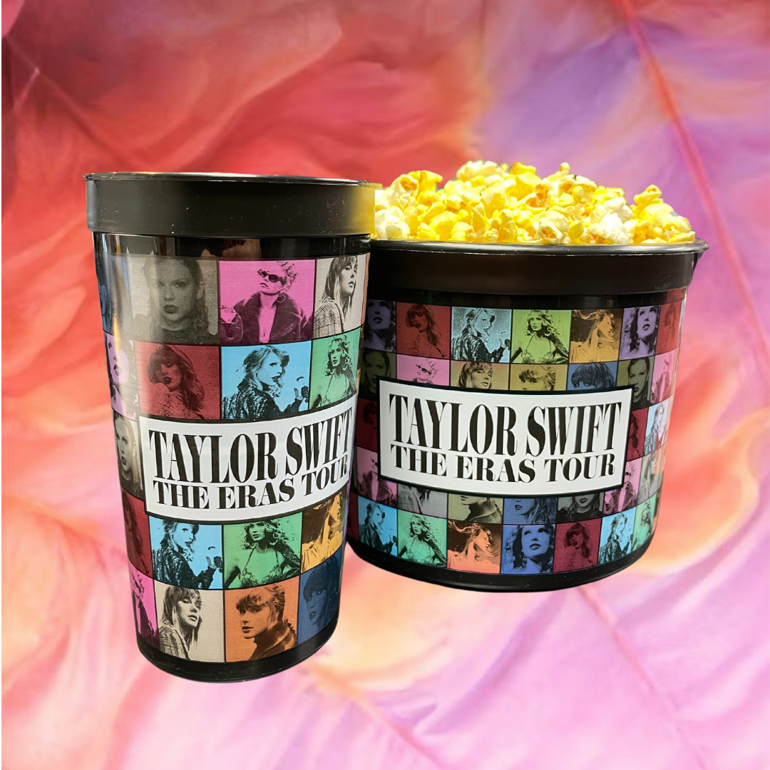 Taylor Swift Eras Tour BUNDLE: Popcorn Bucket & Cup