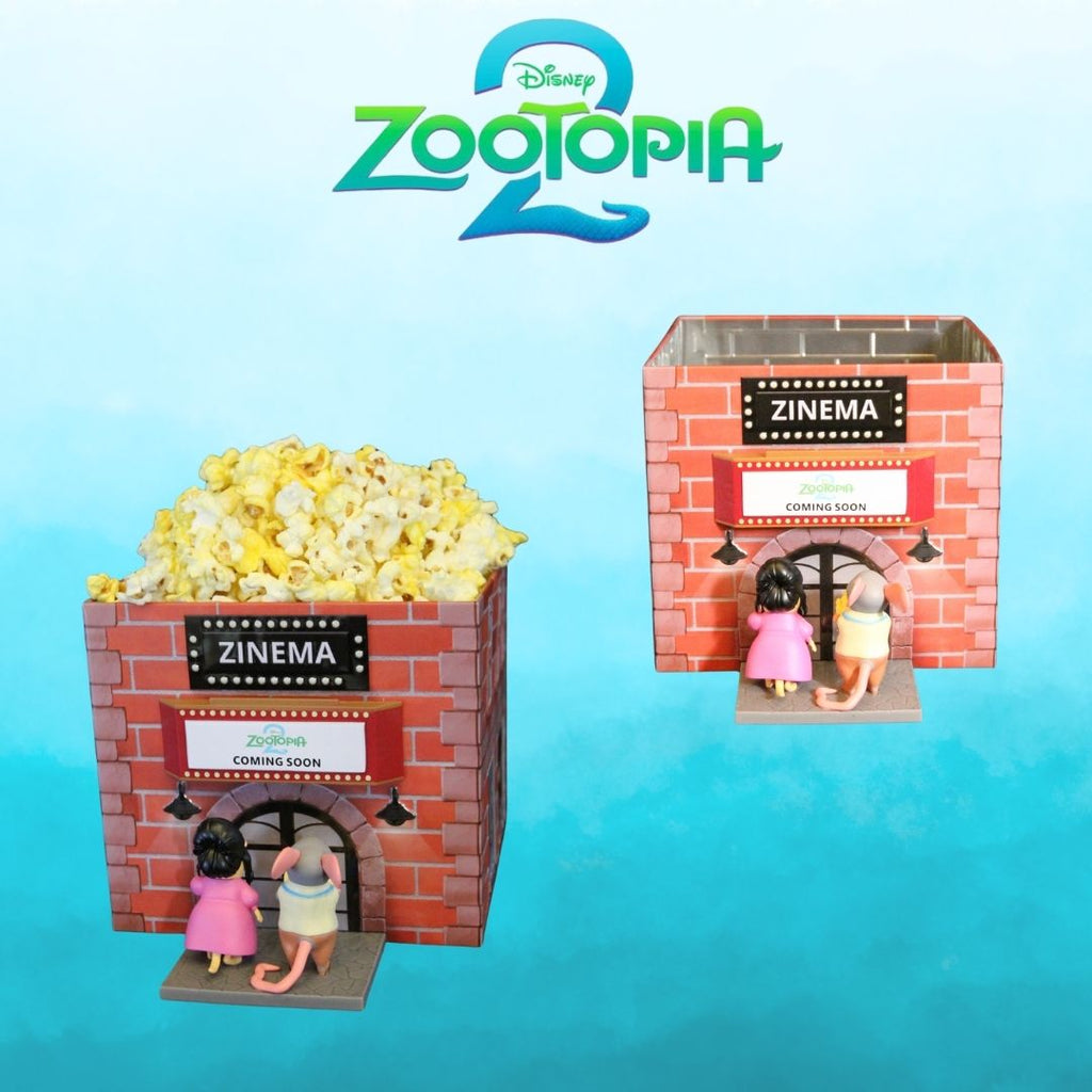 Zootopia 2 - Zinema Popcorn Tub