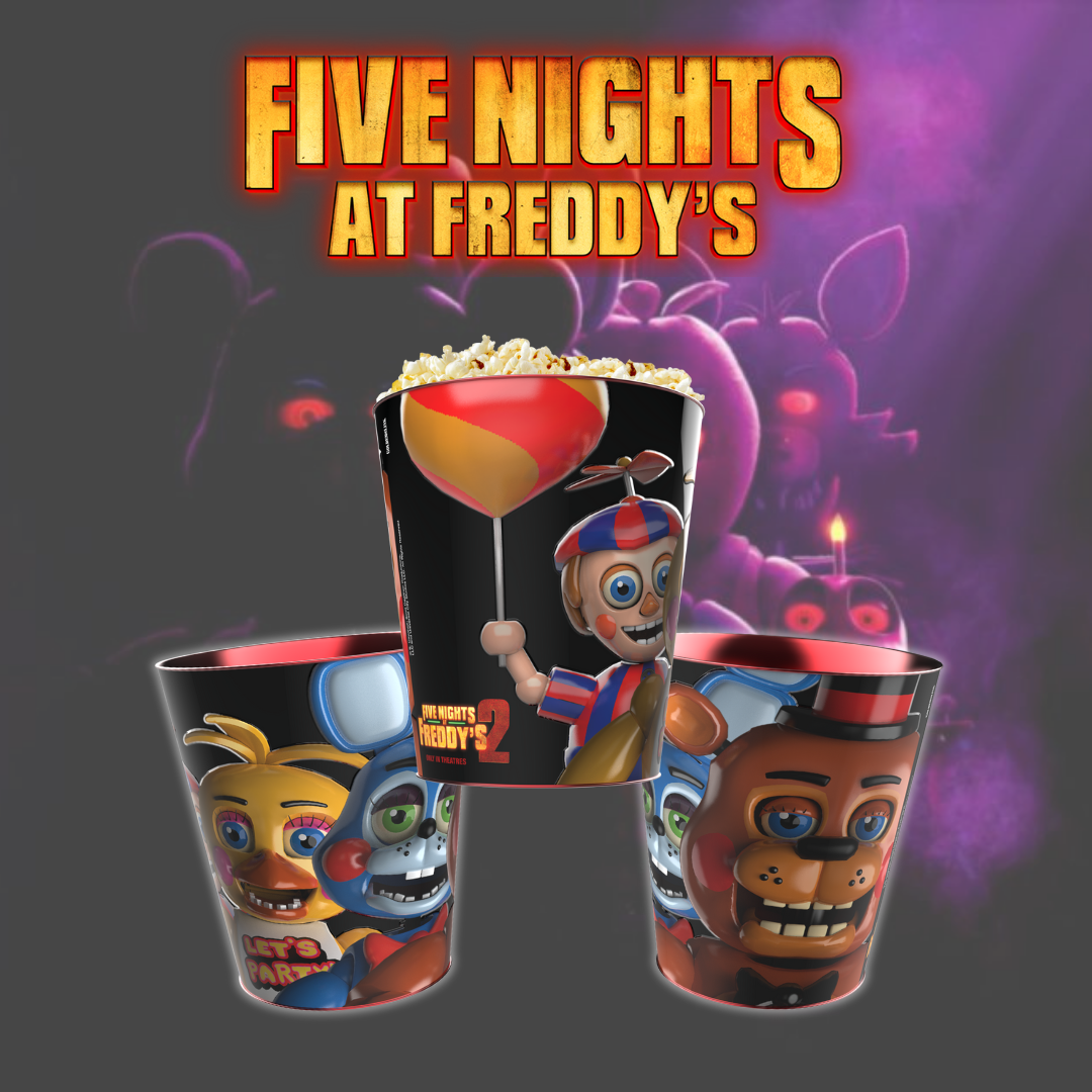 FNAF Metal Popcorn Tin