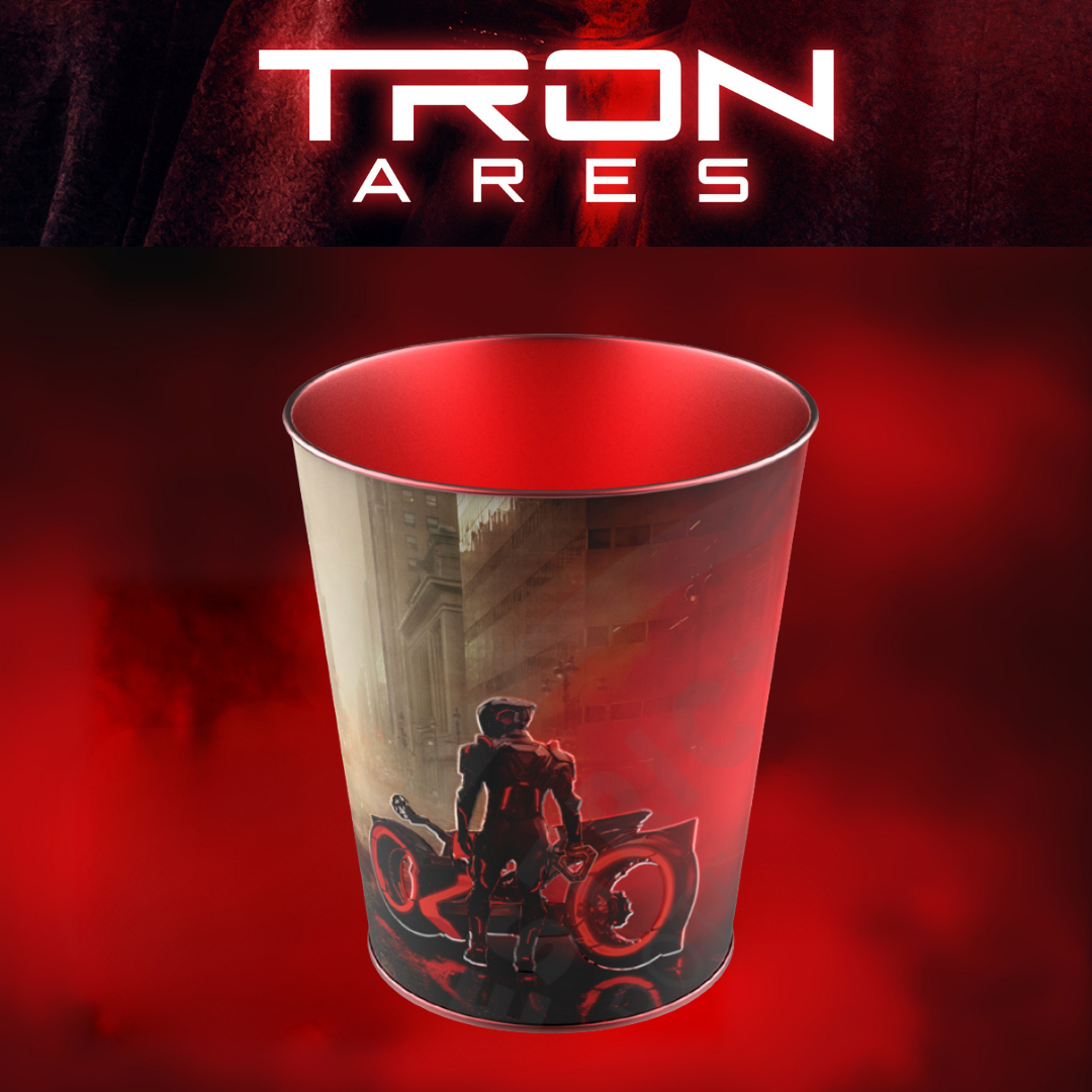 TRON: Ares 130oz Metal Popcorn Tin